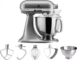 Coolblue KitchenAid Artisan Mixer 5KSM175PS Contour Zilver aanbieding