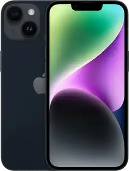 Coolblue Refurbished iPhone 14 256GB Zwart (Licht gebruikt) aanbieding