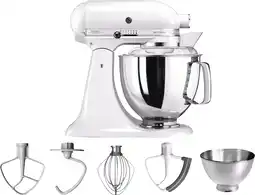 Coolblue KitchenAid Artisan Mixer 5KSM175PSEWH Wit aanbieding