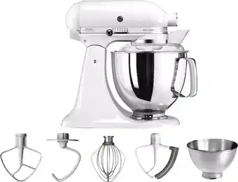 Coolblue KitchenAid Artisan Mixer 5KSM175PSEWH Wit aanbieding