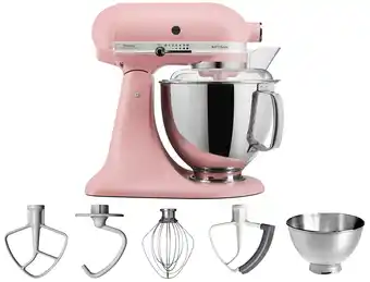Coolblue KitchenAid Artisan Mixer 5KSM175PSEDR Mat roze aanbieding