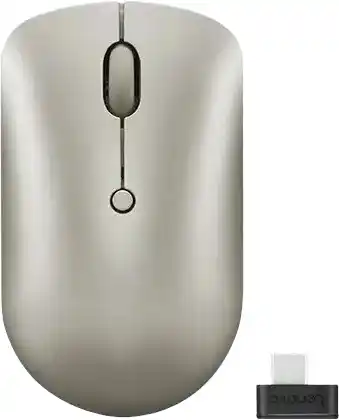 Coolblue Lenovo 540 USB C Compacte Draadloze Muis Zand aanbieding