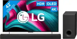 Coolblue LG 42 OLED EVO C54 4K (2025) + LG DS80TR aanbieding