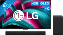Coolblue LG 42 OLED EVO C54 4K (2025) + LG DS40T aanbieding