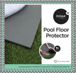 Bol.com Didak Pool Vloertegels 50x50x08 Cm - Donkergrijs - 8 Stuks aanbieding