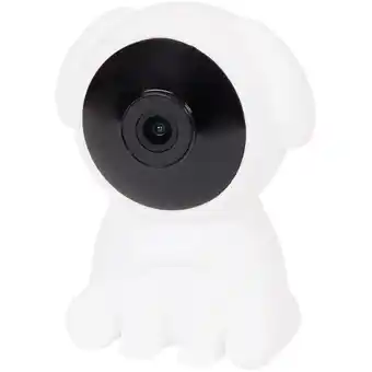 Action LSC Smart Connect babyfoon met camera - wit aanbieding