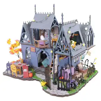 Action Crafts & Co miniatuur huisje - Halloween editie aanbieding