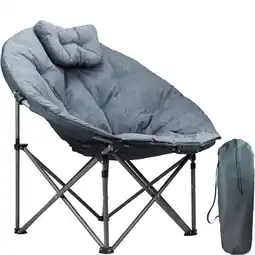 ANWB Trvlmore Campingstoel XL Gray XXL aanbieding