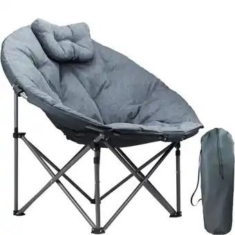 ANWB Trvlmore Campingstoel XL Gray XXL aanbieding