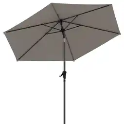 ANWB Lifegoods Parasol 270 cm Taupe XXL aanbieding