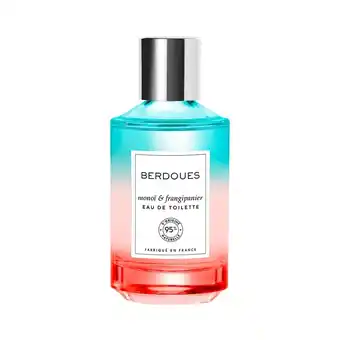 Douglas Berdoues Eaux de Toilette 95% Organics Monoi & Frangipanier aanbieding