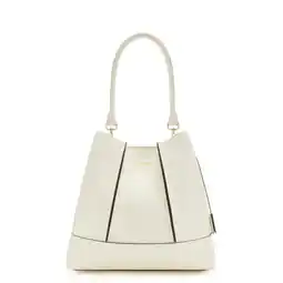 Douglas Isabel Bernard Schoudertas Isabel Bernard Femme Forte Macie beige - kalfsleer aanbieding