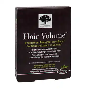 Holland & Barrett New Nordic Hair Volume - 30 tabletten aanbieding