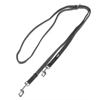 Zooplus TIAKI Hondenlijn Mesh, antraciet - 200 cm lang, 15 mm breed aanbieding