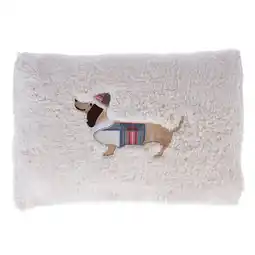 Zooplus TIAKI kussen Funny Winter Hond 50x30cm hond aanbieding
