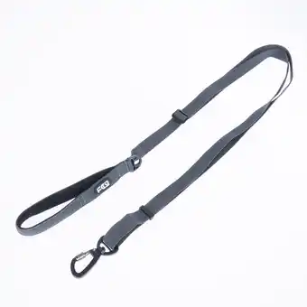 Zooplus TIAKI hondenriem grijs 150-200cm lang honden aanbieding