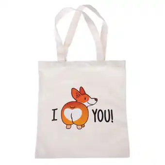 Zooplus TIAKI canvas tas I love you voor dierenliefhebbers aanbieding