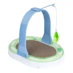 Zooplus TIAKI krabspeeltje 3-in-1 voor katten 40x30x31,5cm kat aanbieding