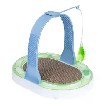 Zooplus TIAKI krabspeeltje 3-in-1 voor katten 40x30x31,5cm kat aanbieding