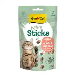 Zooplus 50g GimCat GimCat Ministokjes Zalm & Quinoa kattensnacks aanbieding