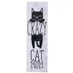 Zooplus TIAKI decoratief bord Crazy Cat Mum om op te hangen aanbieding