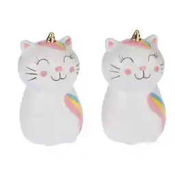 Zooplus TIAKI peper- en zoutstel Unicorn set van 2 katten aanbieding