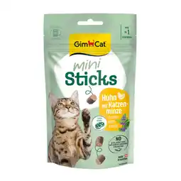 Zooplus 50g GimCat Ministokjes Kip met kattenkruid kattensnacks aanbieding