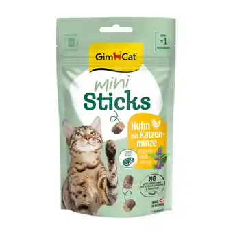 Zooplus 50g GimCat Ministokjes Kip met kattenkruid kattensnacks aanbieding