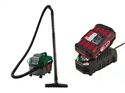 Lidl PARKSIDE Accu nat en droog stofzuiger 20 V met accu en lader aanbieding
