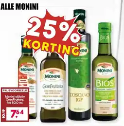 De Boerenschuur Alle monini aanbieding