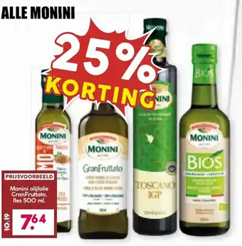 De Boerenschuur Alle monini aanbieding