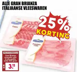De Boerenschuur Alle gran brianza italiaanse vleeswaren aanbieding