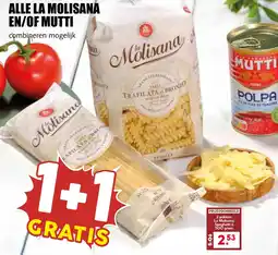 De Boerenschuur Alle la molisana en of mutti aanbieding