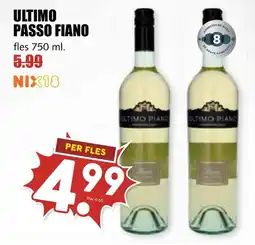 De Boerenschuur Ultimo passo fiano aanbieding