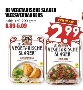 De Boerenschuur De vegetarische slager vleesvervangers aanbieding