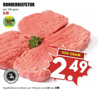 De Boerenschuur Runderbiefstuk aanbieding