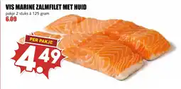 De Boerenschuur Vis marine zalmfilet met huid aanbieding