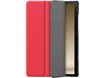 MediaMarkt Just In Case Trifold Case Voor Samsung Galaxy Tab A9 - Rood aanbieding