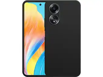 MediaMarkt Just In Case 325075 Color Tpu Telefoonhoesje Voor Oppo A58 Zwart aanbieding