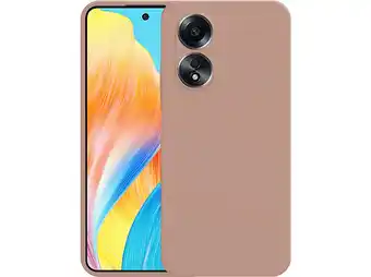 MediaMarkt Just In Case 325099 Color Tpu Telefoonhoesje Voor Oppo A58 Pink aanbieding