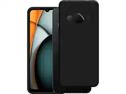 MediaMarkt Just In Case Soft Cover Telefoonhoesje Voor Xiaomi Redmi A3 Zwart aanbieding