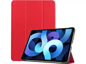 MediaMarkt Just In Case Trifold Case Voor Apple Ipad Air 11 2025 / 2024 - Rood aanbieding