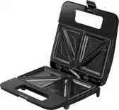 Bol.com MPM - Tosti Apparaat - Contactgrill - Anti aanbaklaag - Indicatielampje - RVS - 750W - Zwart aanbieding