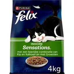 Pets Place Felix Inhome Sensations - Kattenvoer - 4 kg aanbieding
