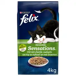 Pets Place Felix Inhome Sensations - Kattenvoer - 4 kg aanbieding