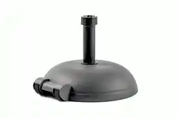 Pets Place Helcosol Parasolvoet Rond + Rol - Tuinmeubelen - Ø49x14 cm 30 kg Antraciet aanbieding