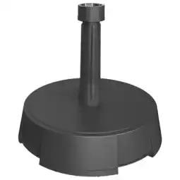 Pets Place Helcosol Parasolvoet Beton - Tuinmeubelen - Ø38x7 cm 20 kg Antraciet aanbieding