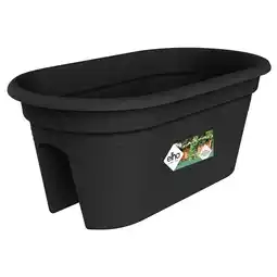 Pets Place Elho Plantenbak Green Basics Flower Bridge - Plantenbak - 55x29x23 cm Zwart aanbieding
