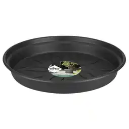 Pets Place Elho Green Basics Schotel - Plantenschotels - Ø14 cm Zwart aanbieding
