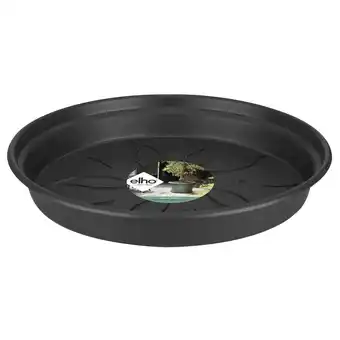 Pets Place Elho Green Basics Schotel - Plantenschotels - Ø14 cm Zwart aanbieding